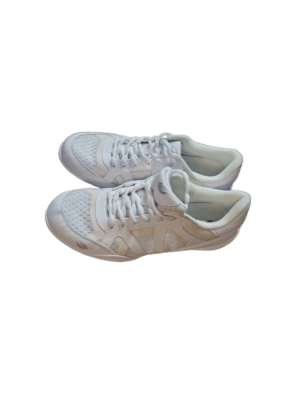 Eight Count Elevate E8119 White Cheer Shoes Women's Size 9.5 US NWOB Refkective